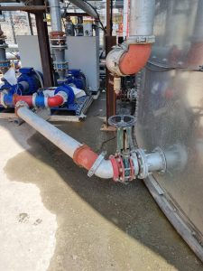 5,000 cubic ltr water tank used plant and machinery