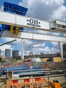 GH Gantry Crane 4 x 10/10t used plant and machinery