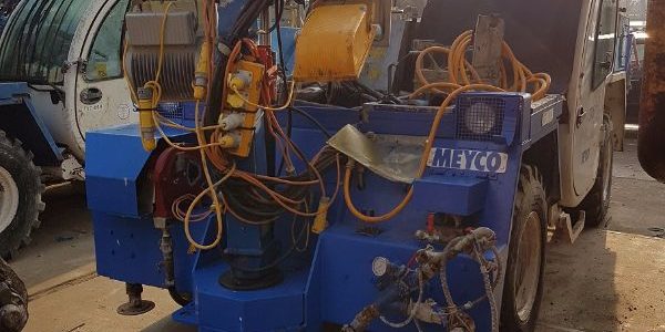 European Steel Ltd - Plant and Machinery - Concrete Spraying Machine