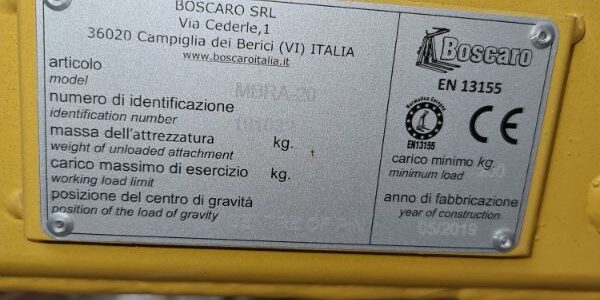 Boscaro Forklift