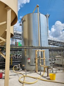 5,000 cubic ltr water tank used plant and machinery