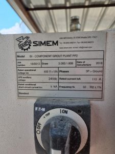 SEALCRETE BI Component Grout Plant used plant and machinery