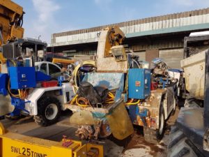 European Steel Ltd - Plant and Machinery - Concrete Spraying Machine