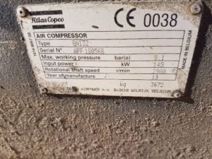 European Steel Ltd - Atlas copco compressors