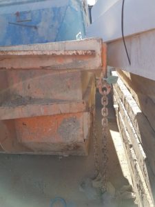 European Steel Ltd - Muck skips with frames