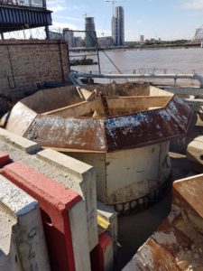 European Steel Ltd - Muck skips with frames