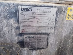 European Steel Ltd - Plant and Machinery - Dieci F700 Dumper truck
