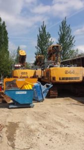 European Steel Ltd - Plant and Machinery - Liebherr 944 tunnel excavators
