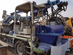 European Steel Ltd - Plant and Machinery - Concrete Spraying Machine