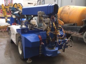 European Steel Ltd - Plant and Machinery - Meyco Poco shotcrete spraying machines