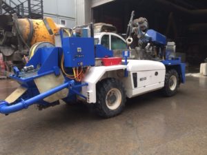 European Steel Ltd - Plant and Machinery - Meyco Poco shotcrete spraying machines